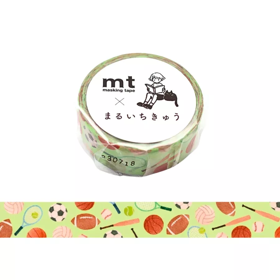 MT x Maruichikyu Washi Tape - Various Ball Games