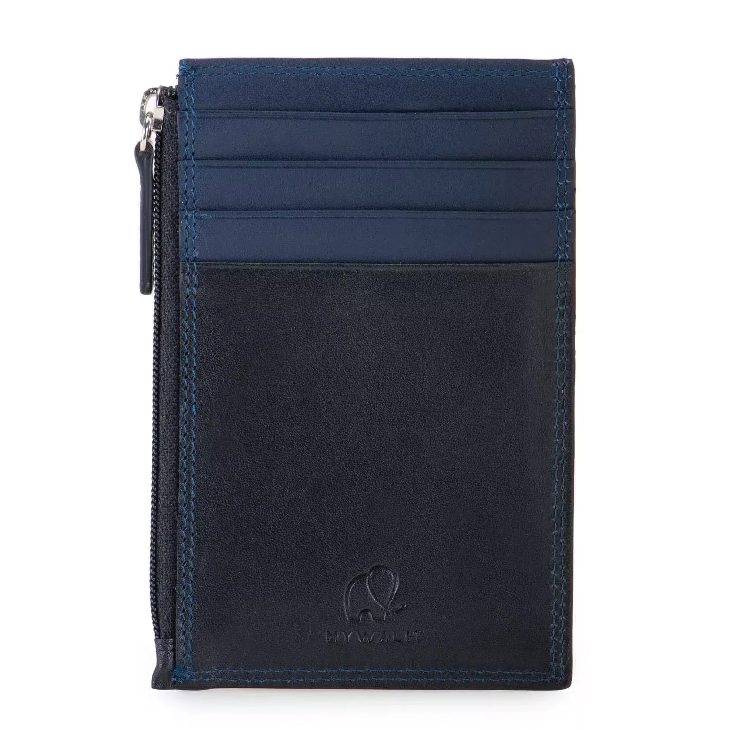 Mywalit Holder with Coin Purse Black-Blue