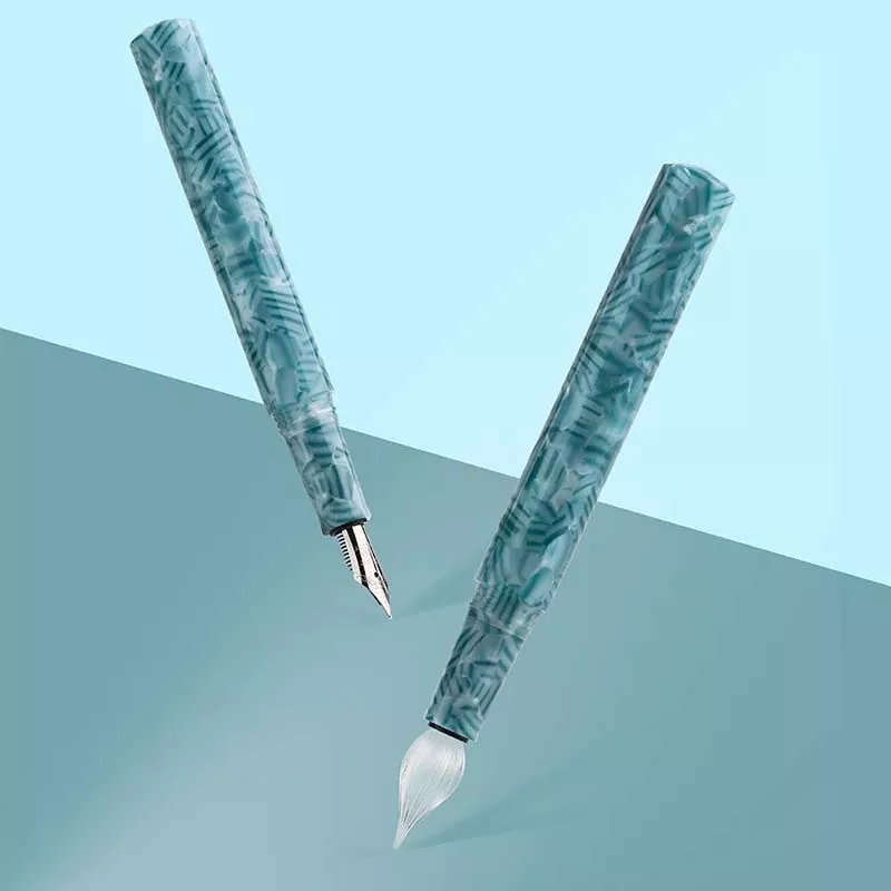 N6 Glass Pen and Nib Set (Turquoise)