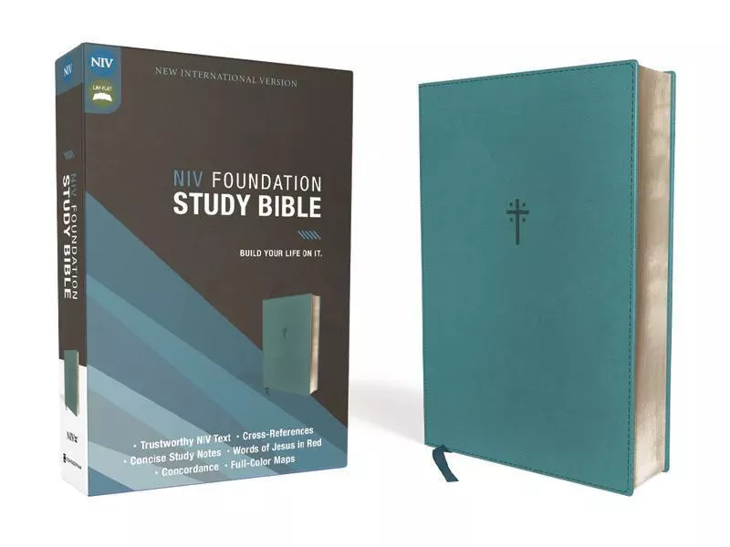 NIV, Foundation Study Bible, Red Letter Edition