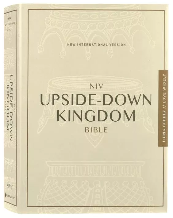 NIV Upside-Down Kingdom Bible, Gray