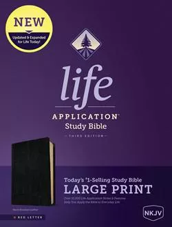 NKJV Life Application Study Bible, Third Edition, Large Print