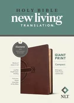 NLT Compact Giant Print Bible, Filament Enabled