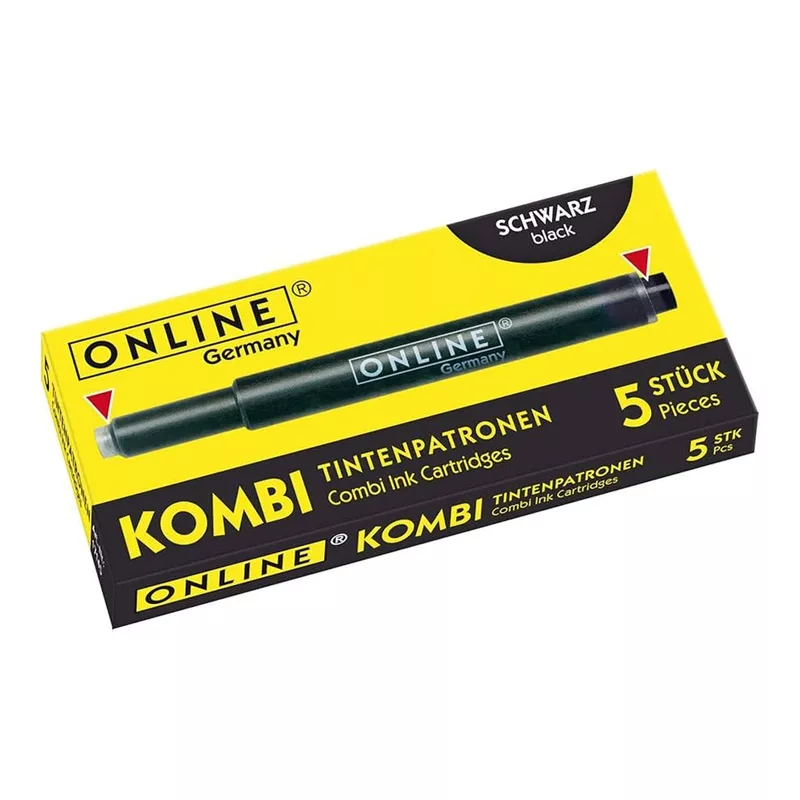 ONLINE Kombi Ink Cartridges 5s Black