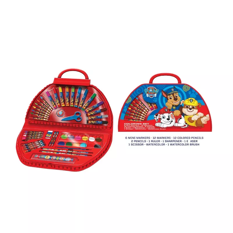 Paw Patrol Coloring Set