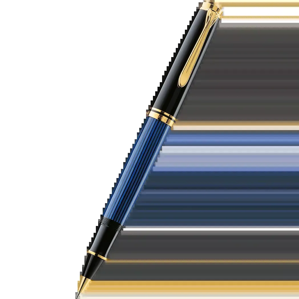 Pelikan Souverän R800 Rollerball Pen - Black/Blue
