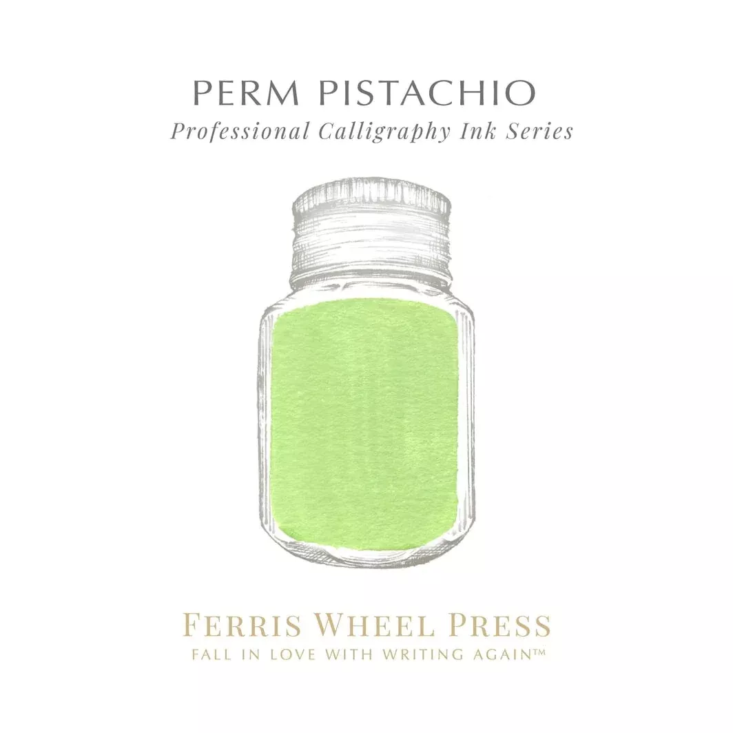 Perm Pistachio (Calligraphy Ink) - 2ml