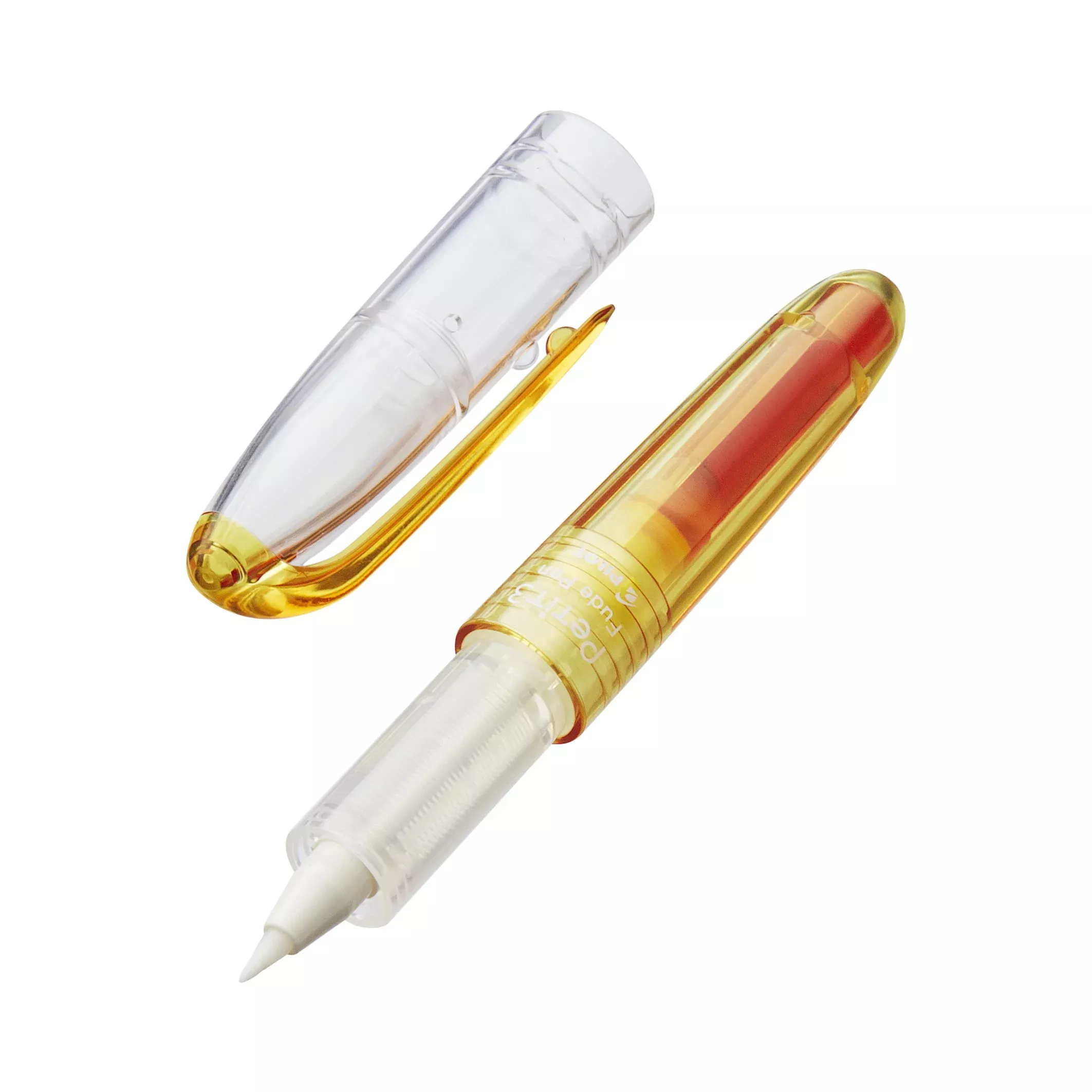 Petit3 Mini Fude Brush Pen - Orange