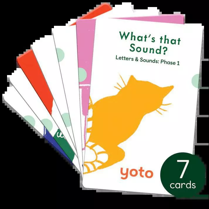 Phonics: Letters & Sounds: Phase 1 Yoto Card
