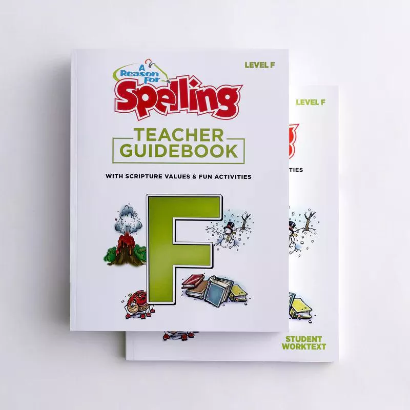 A Reason For Spelling – Level F Set, 2nd Edition