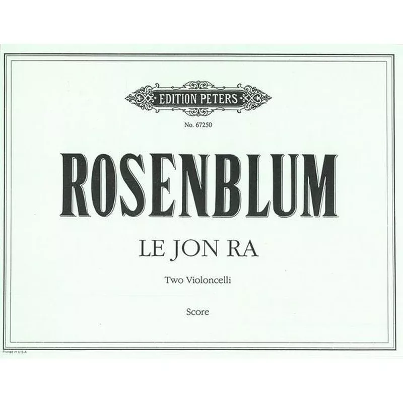 Rosenblum: Le Jon Ra