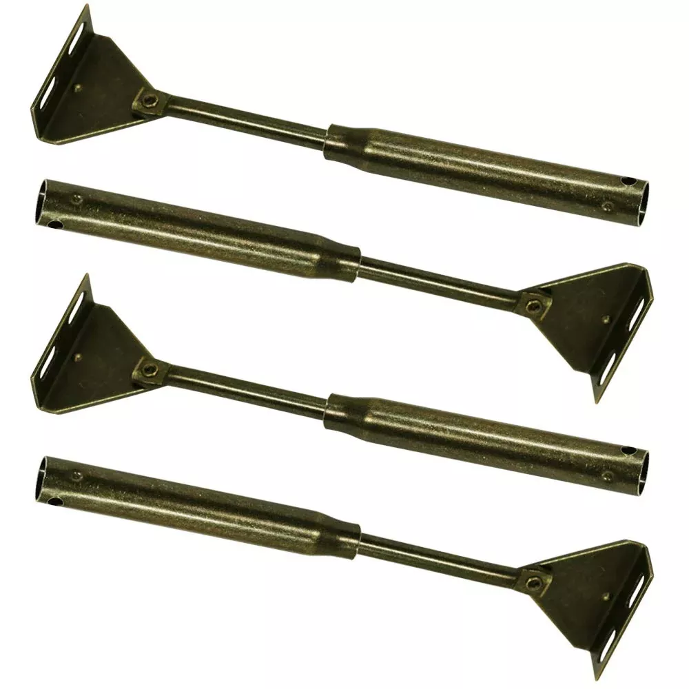 Rv - Cabinet Hardware Door Strut Spring Loaded - Set Of Four (4 Pack) - Metal
