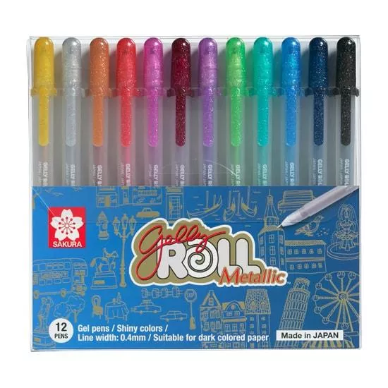 Sakura Gelly Roll Metallic Set of 12