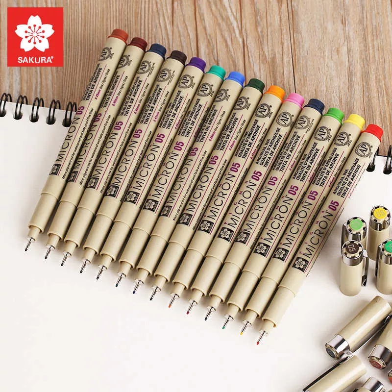 Sakura Pigma Micron 05 Set of 16