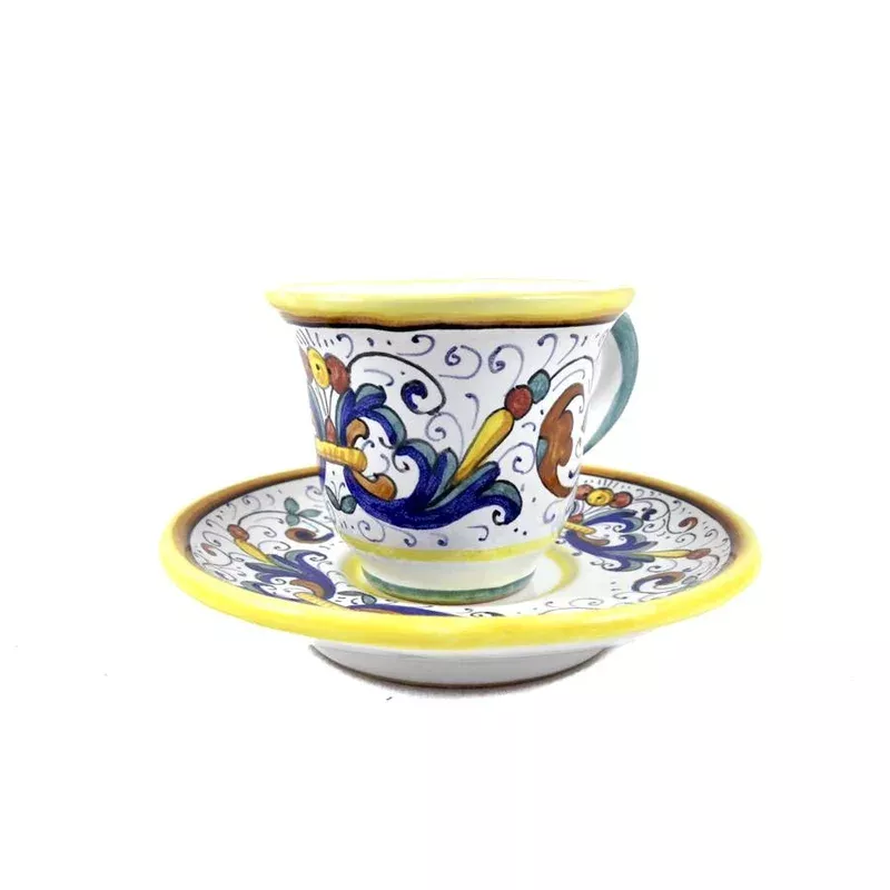 Sberna Deruta Espresso Cup & Saucer