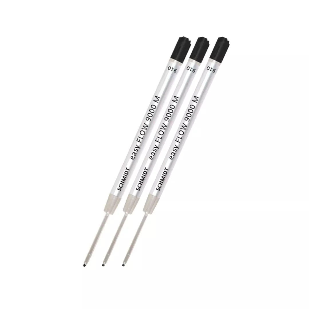 Schmidt EasyFlow 9000 Hybrid Ballpoint Pen Refill - Black | Medium