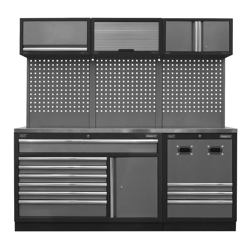 Sealey APMSSTACK14SS Modular Storage System Combo – Stainless Steel Worktop FQ12859297