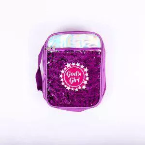 Sequin God’s Girl Bible Cover