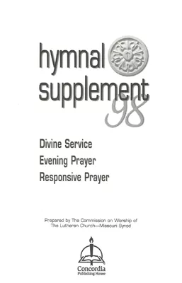 Services from Hymnal Supplement '98