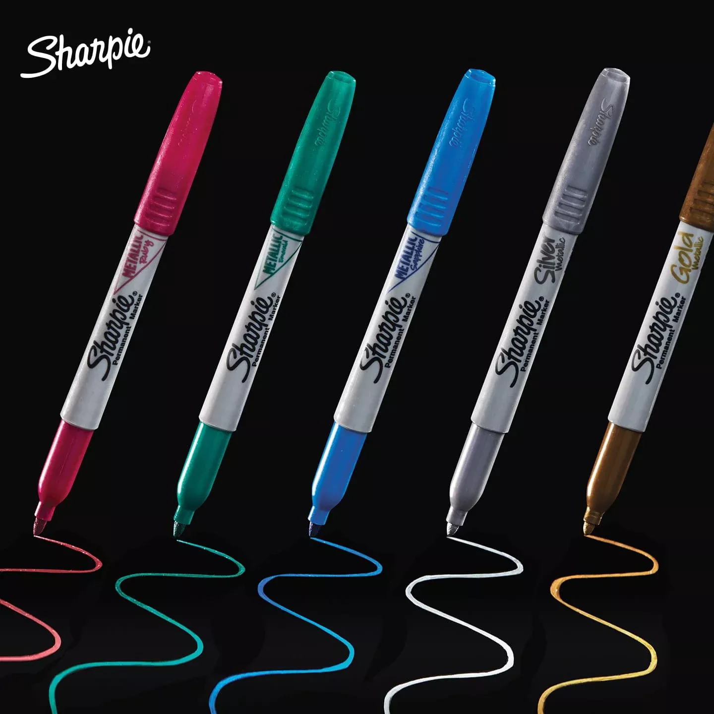 Sharpie Metallic Fine Point Permanent Markers