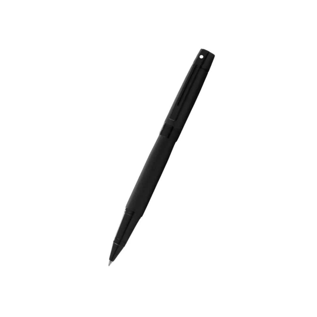 Sheaffer 300 E9343 Matte Black With Black Trims Rollerball Pen (WW30)
