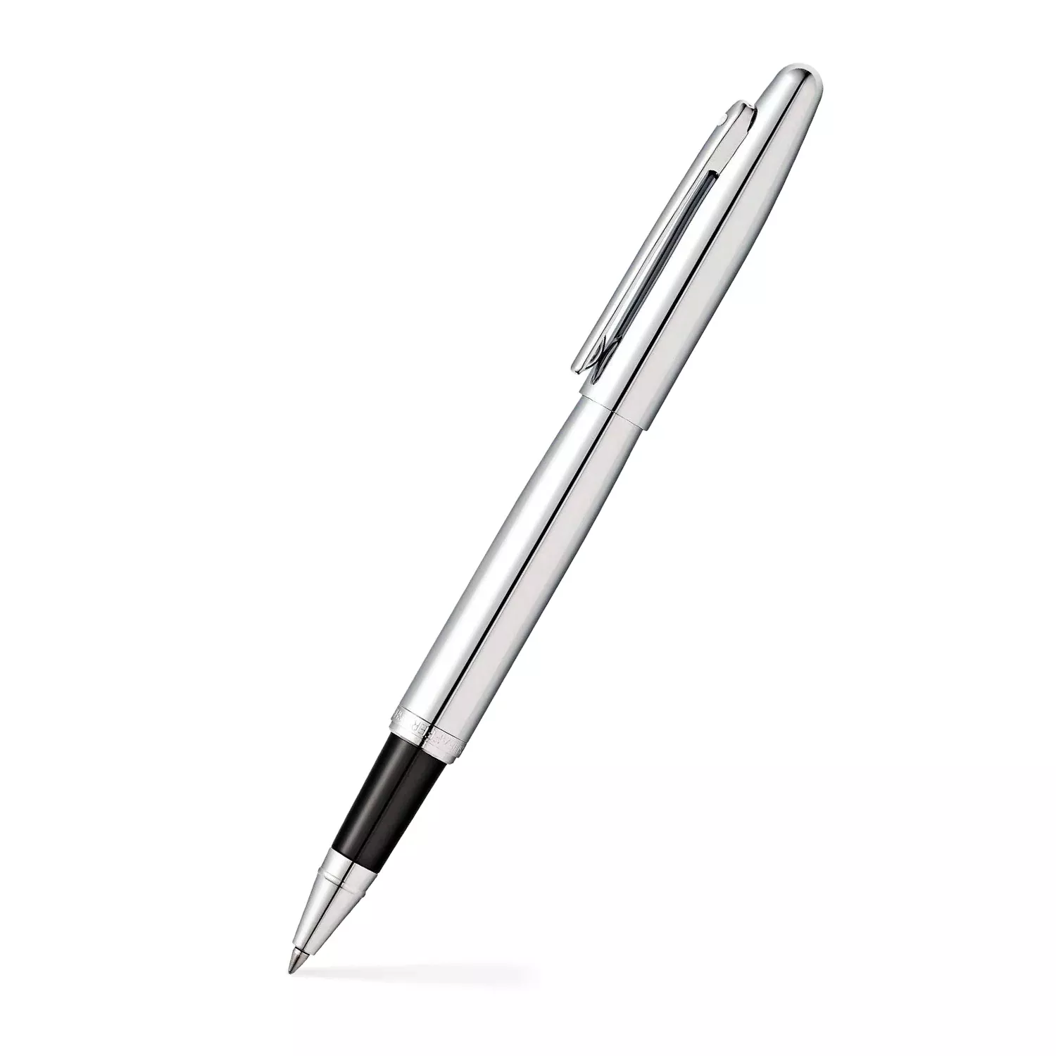 SheafferVFM E9421 Polished Chrome With Chrome Trims Rollerball Pen (WW31)