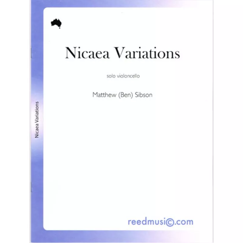 Sibson – Nicaea Variations – Cello Solo Reed Music RM477