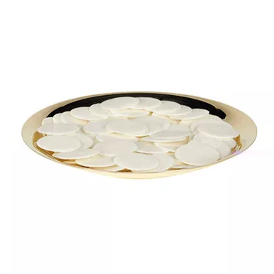 Small Well Paten - Gold Tone Stainless Steel