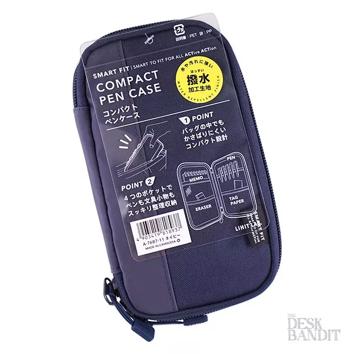 Smart Fit Compact Pen Case (Navy)