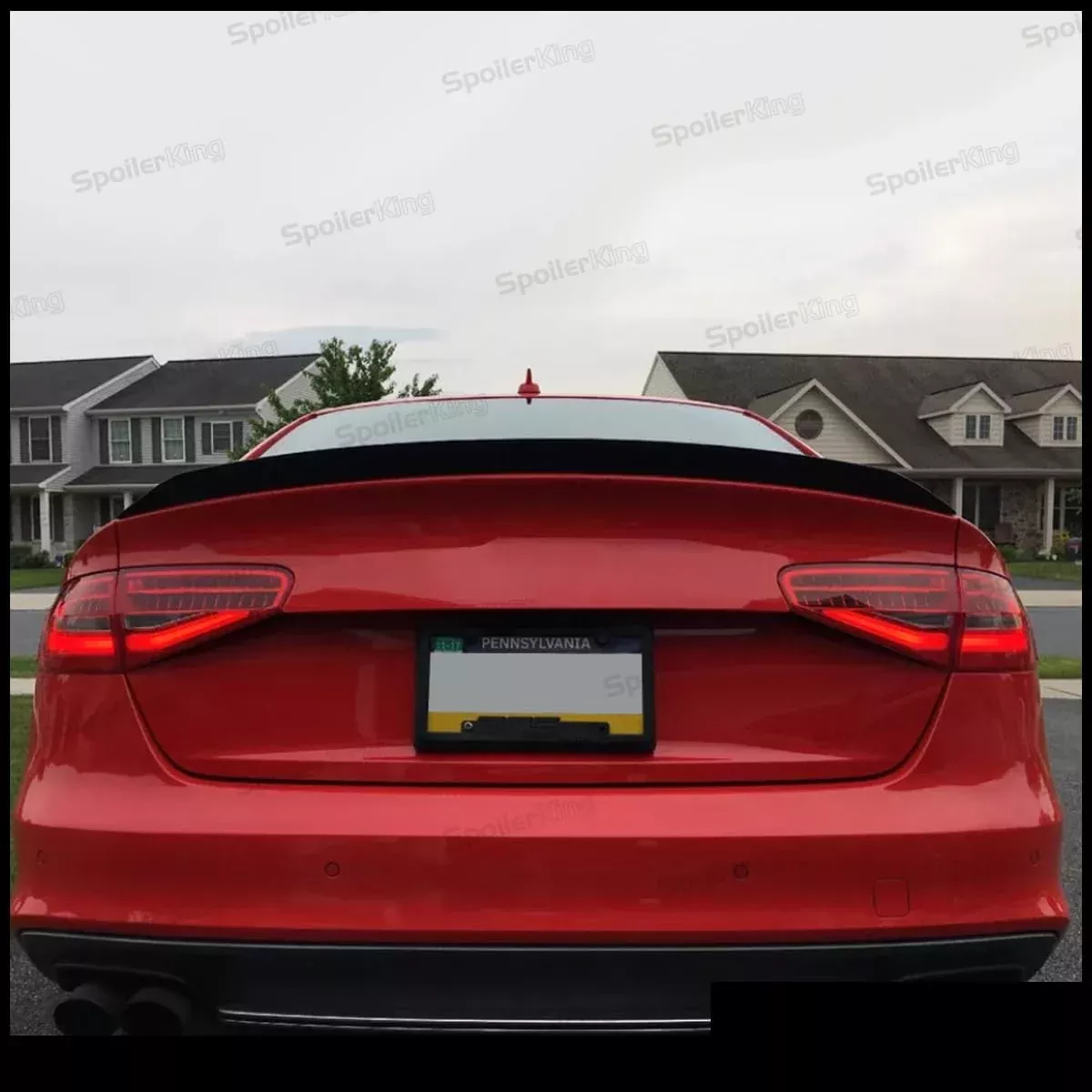Spoilerking Trunk Spoiler (284P) Compatible With A4 2009-2016 B8 / B8.5
