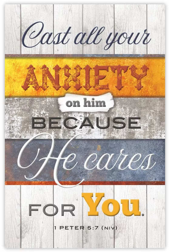 Standard Bulletin | General 1 Peter 5:7 (NIV)
