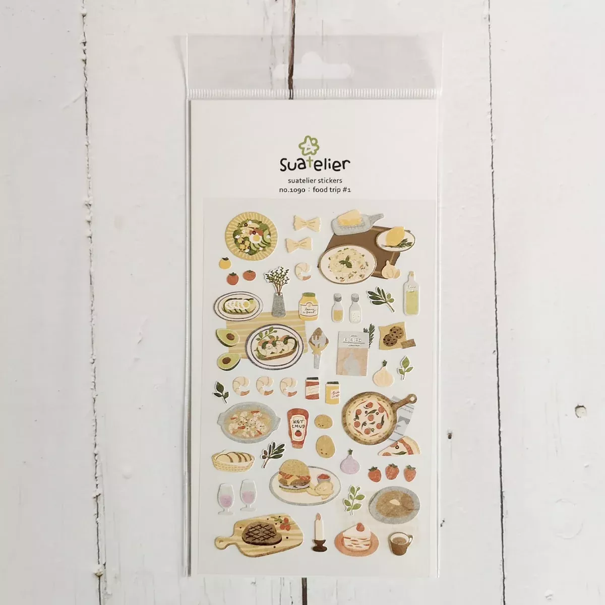 Suatelier Daily Deco Sticker - Food Trip #1 sticker