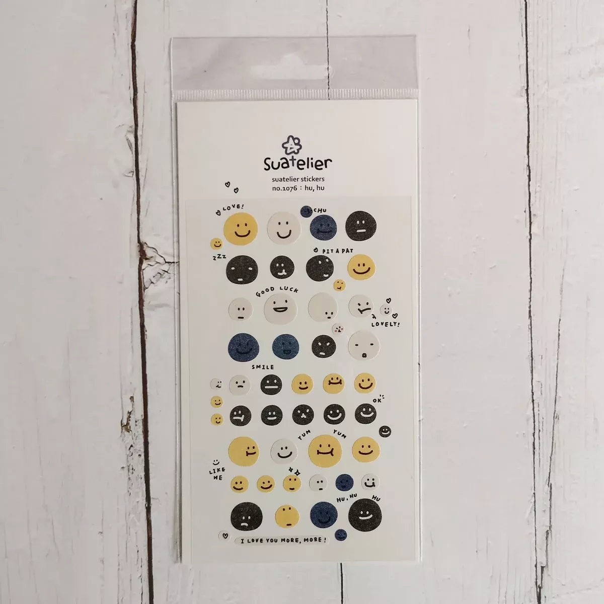 Suatelier Daily Deco Stickers -Hu Hu sticker