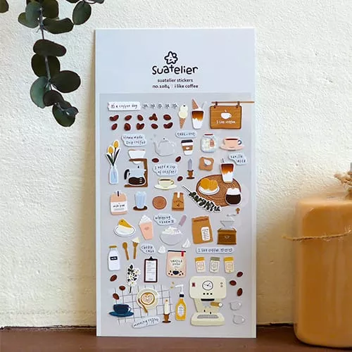 Suatelier Daily Deco Stickers -I like Coffee sticker