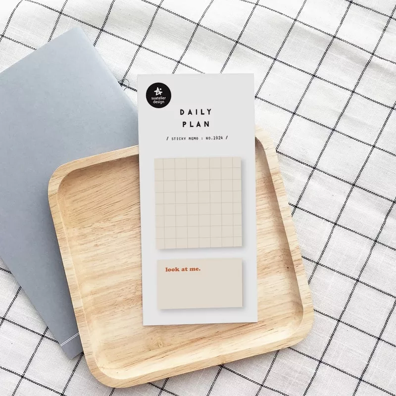 Suatelier Daily Plan Sticky Memo - 18