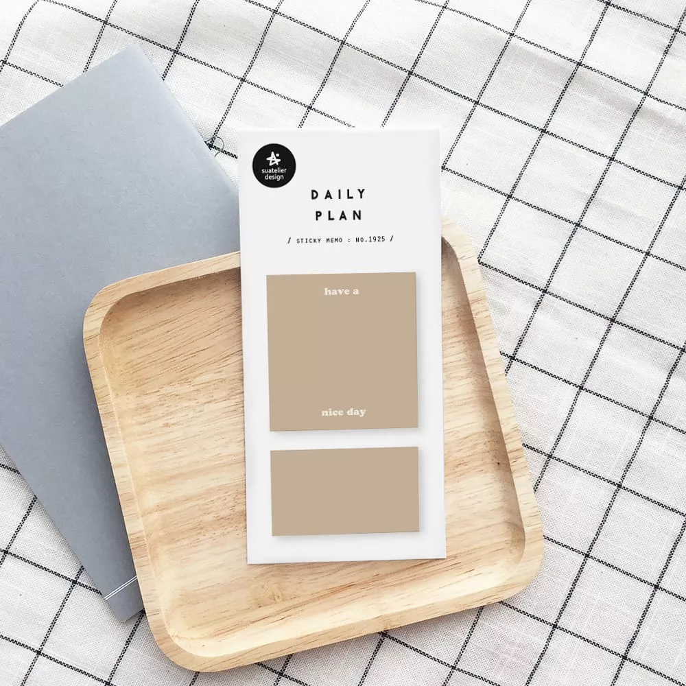 Suatelier Daily Plan Sticky Memo - 19