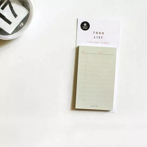 Suatelier Sticky Memo - To Do List
