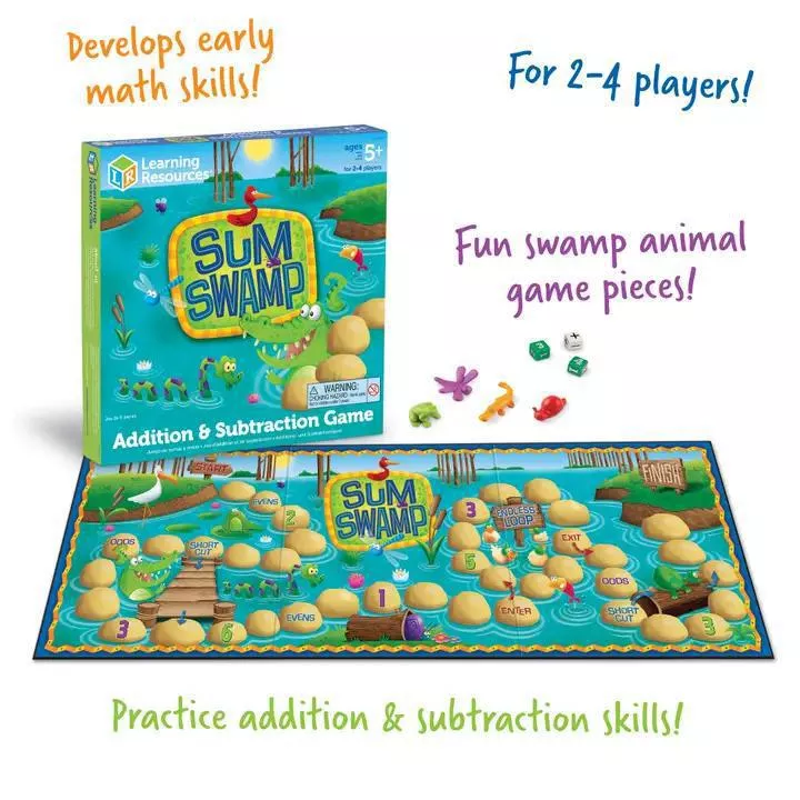 Sum Swamp™ Addition & Subtraction Game