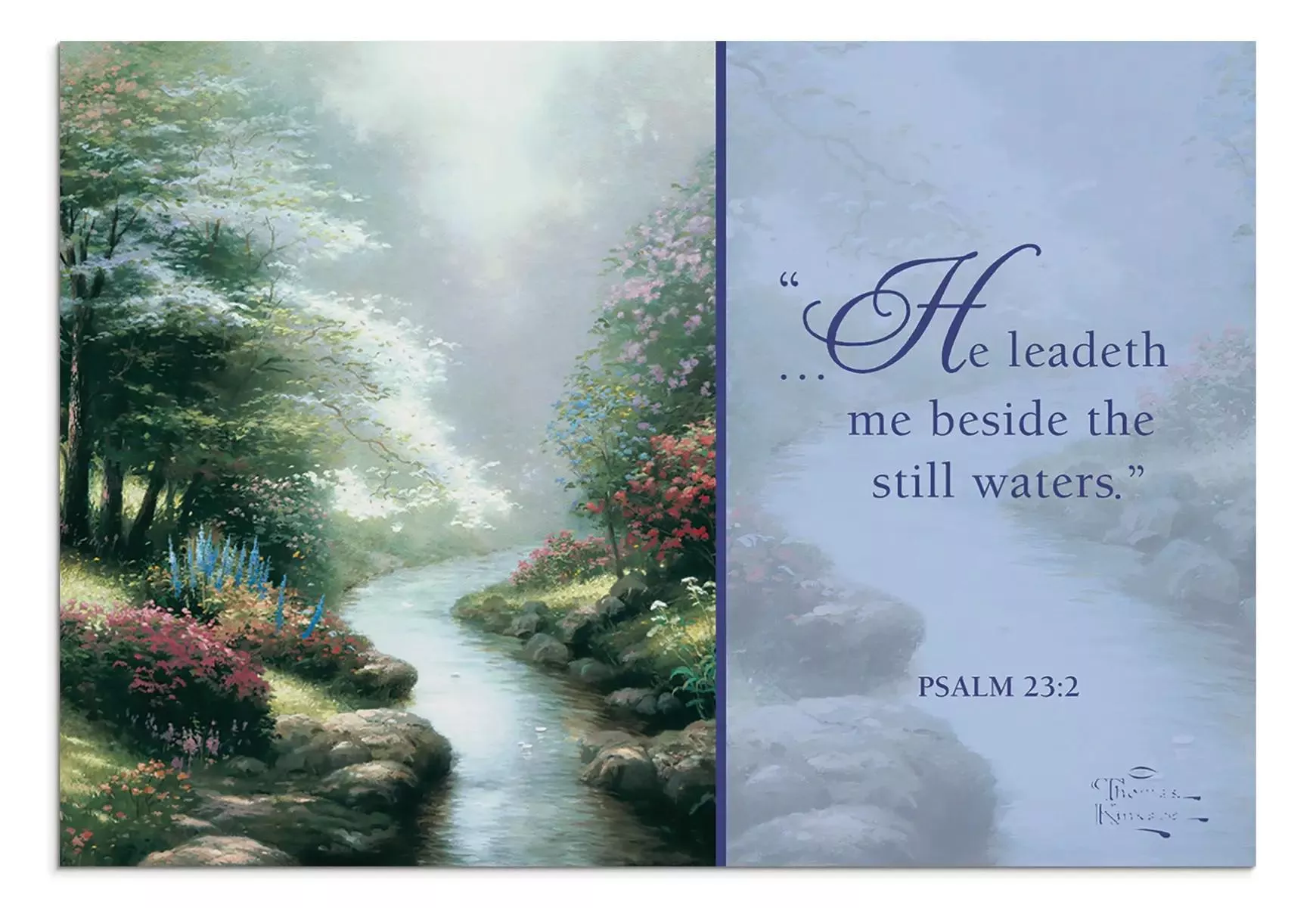 Thomas Kinkade – Praying for You – 12 Boxed Cards, KJV
