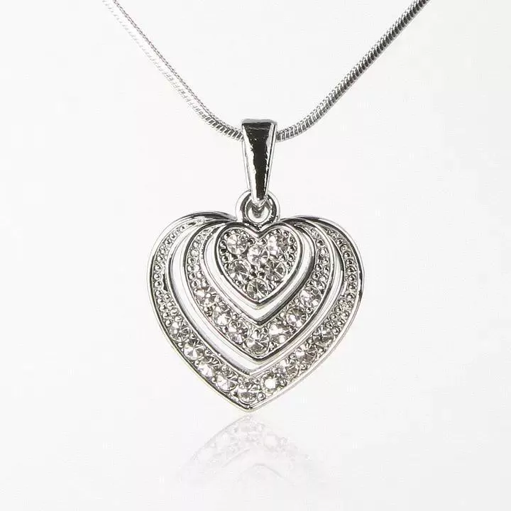 Three Heart Necklace – Eden Merry Necklace