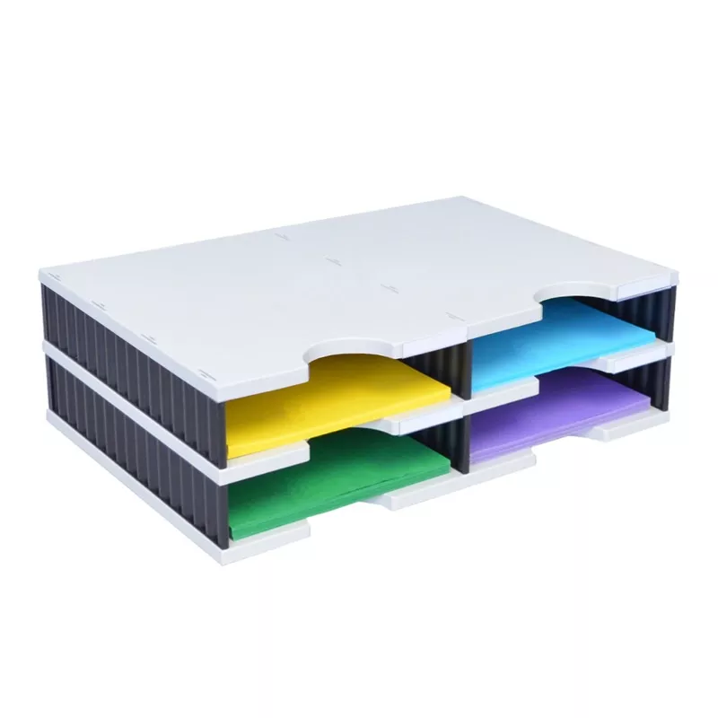 TierDrop Desktop Organizer (4 Compartments)