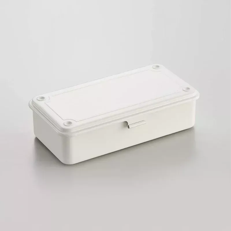 Toyo Steel Co. Steel Stackable Storage Box T-190 - White