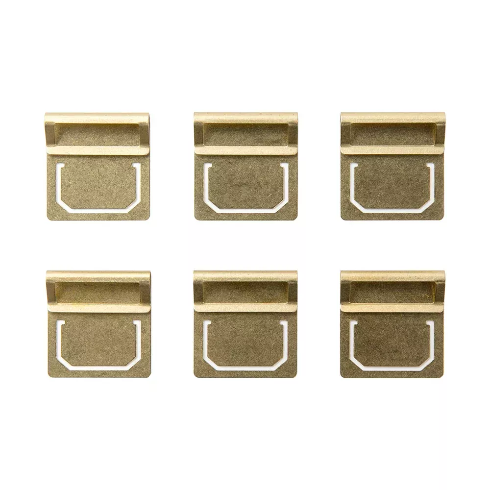 TRAVELER'S CO. refill - Brass Index Clip