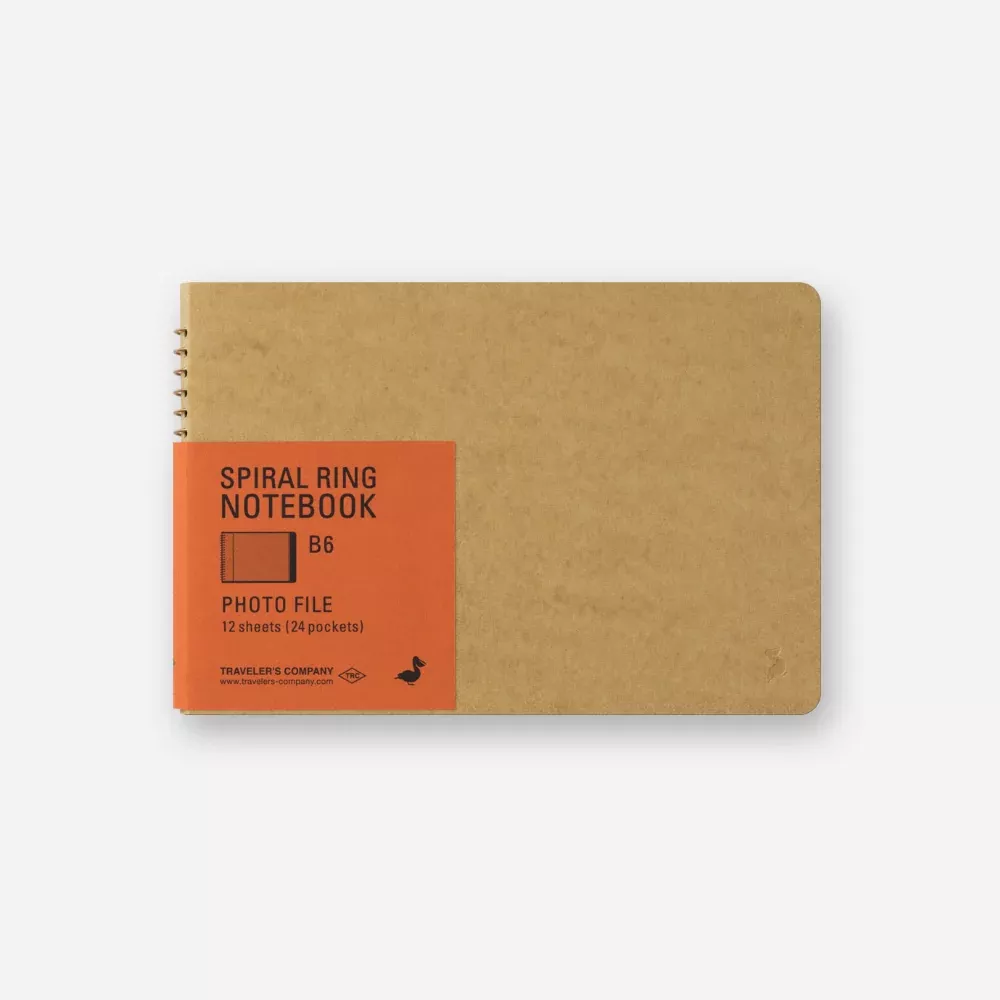 TRAVELER'S COMPANY Spiral Ring NotebookPhoto File