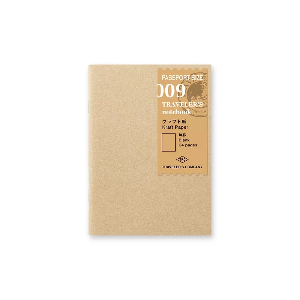 TRAVELER'S Notebook Passport -009 Kraft Paper Notebook