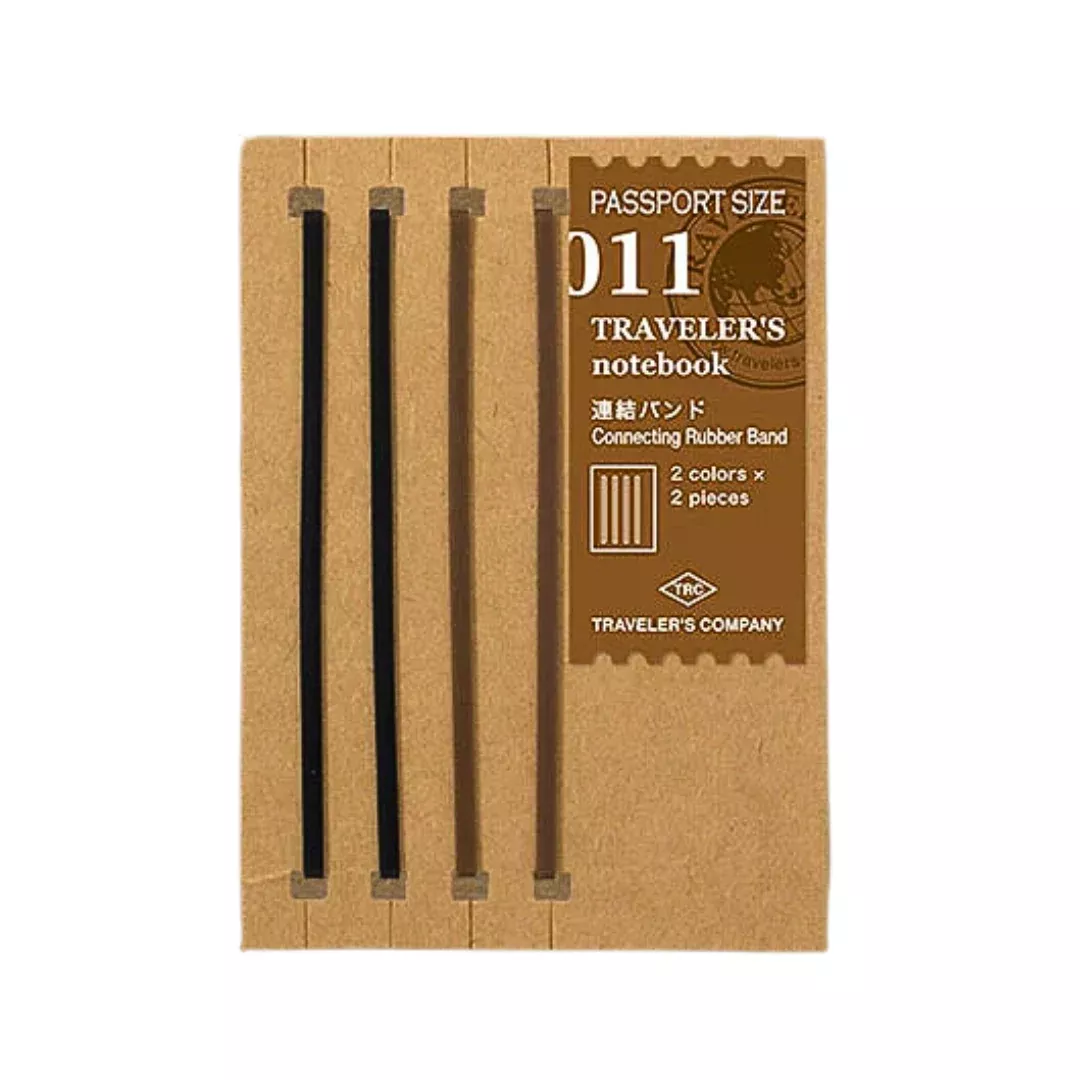 TRAVELER'S notebook Refill 011 (Passport Size) - Connecting Rubber Band