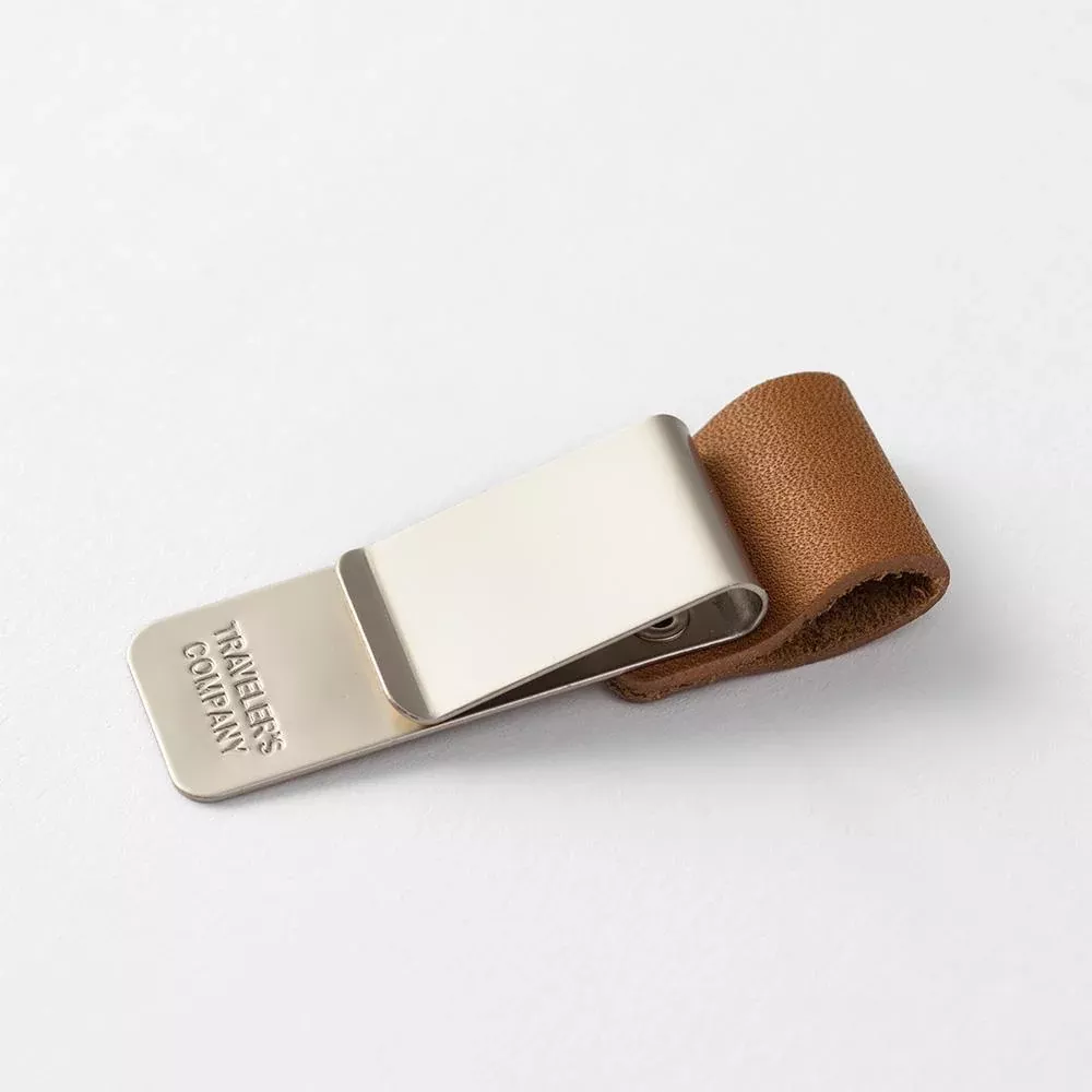 TRAVELER'S notebook Refill 016 (Regular & Passport Size) - Pen Holder (Medium) Camel