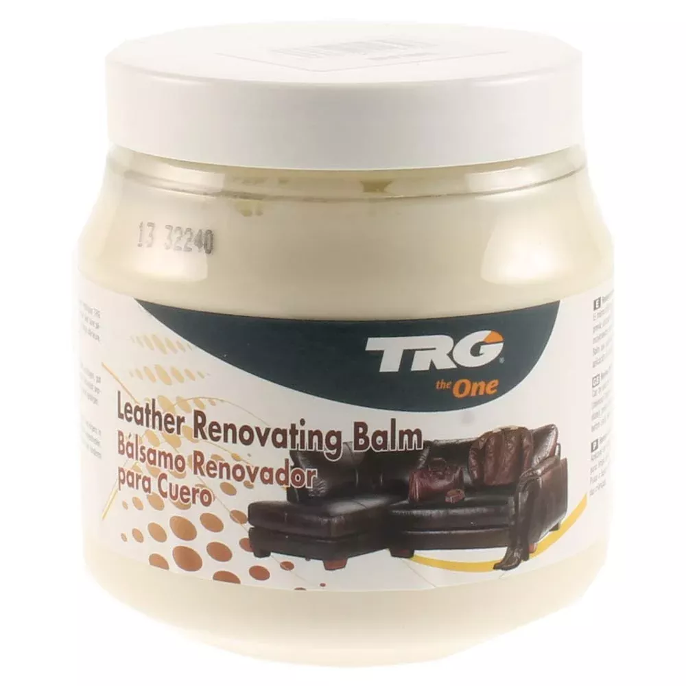 TRG the One Leather Renovating Balm 300ml, Neutral - For All Leather Materials, Sofas, Car Seats, and Furniture