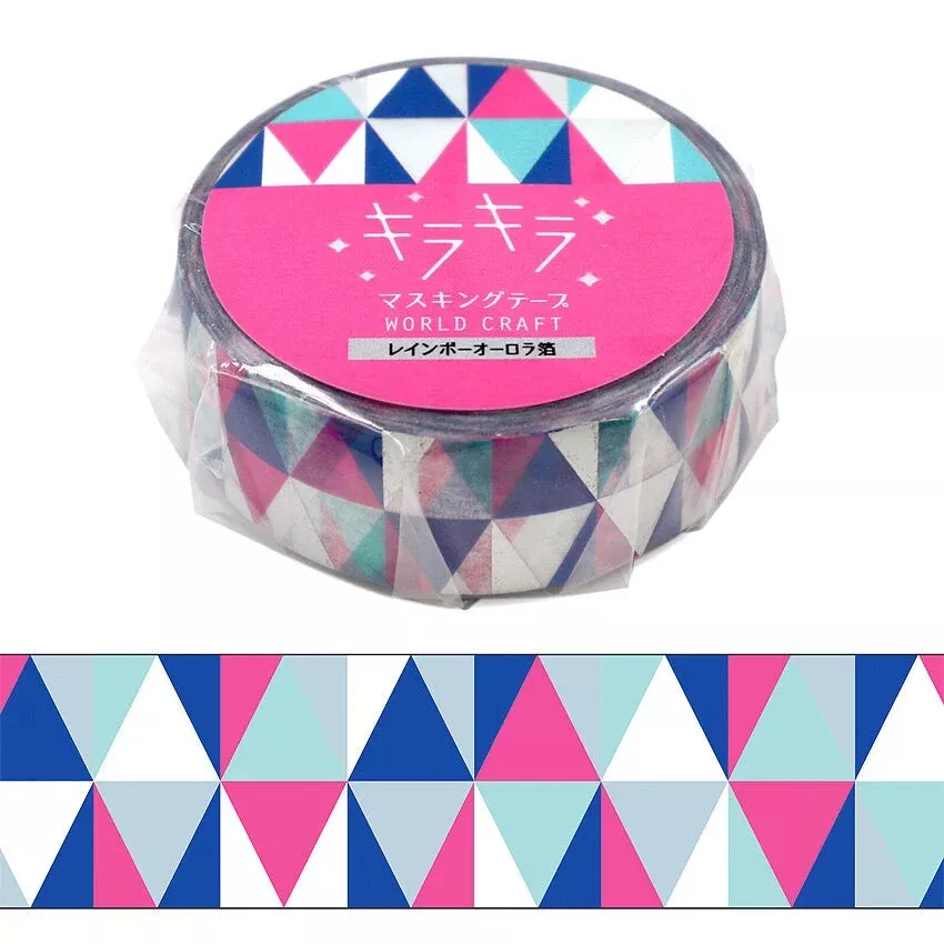 Triangles Glitter Foil