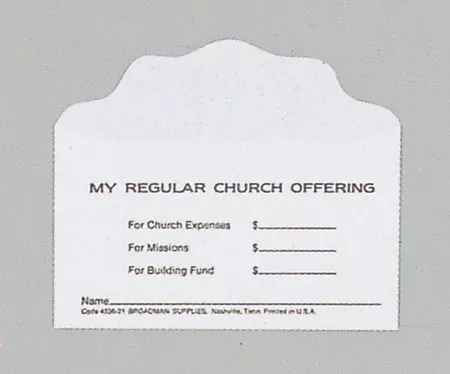 Undated Weekly Envelopes #3 Size Three-Fund